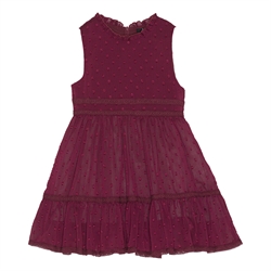 Jocko Festkjole, Burgundy, Str. 104